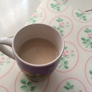 ジャスミン茶のミルクティー